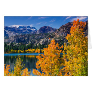 L'automne autour du lac June, Californie