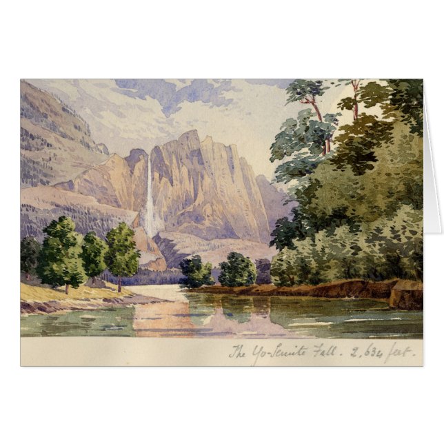 L'automne de Yo-Semite. 2.634 pi (Devant horizontal)