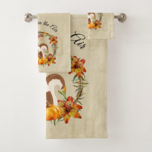 L'automne est dans la typographie aérienne avec éc