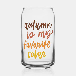 "L'automne est ma couleur préférée"
