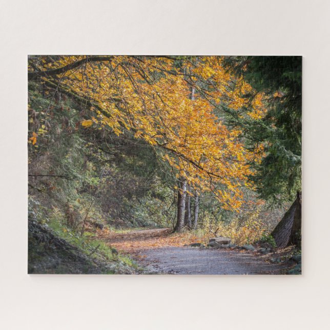 L'automne part pour l'instant... Jigsaw Puzzle (Horizontal)