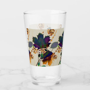 L'automne quitte Royal Colour Coupe de verre