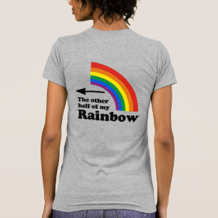 L'autre moitié de mon T-Shirt arc-en-ciel (droite)