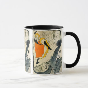 Lautrec: Jane Avril beim Tanzen des Can-Can Tasse