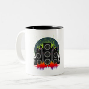 Lautsprecher Blast Zweifarbige Tasse