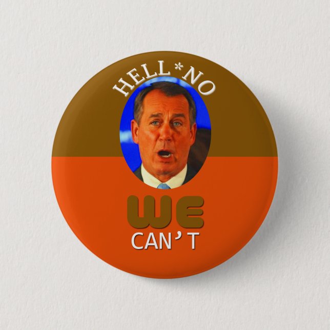 Lautsprecher Boehners berühmte Wörter Button (Vorderseite)