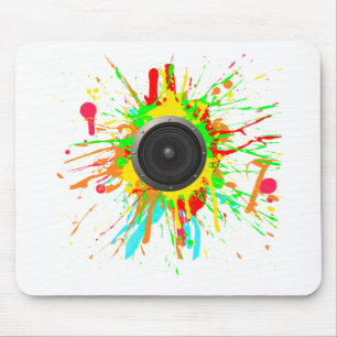 Lautsprecher-Kegel Mousepad