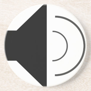 Lautsprecher nach oben getränkeuntersetzer