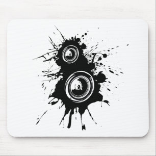Lautsprecher-Spritzer Mousepad
