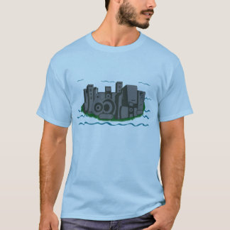 Lautsprecher-Stadt T-Shirt