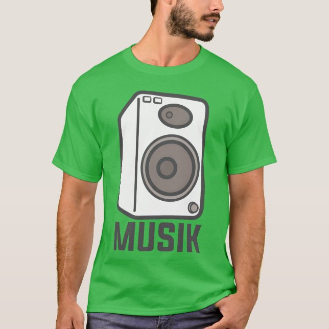 Lautsprecher T-Shirt (Vorderseite)