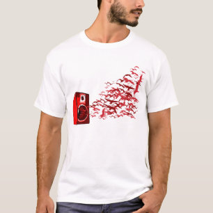 Lautsprecher-Vögel T-Shirt