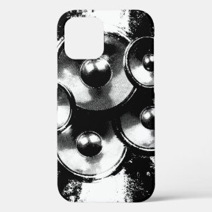 Lautsprecher von Schwarzweiß-Musik in einem Kreis Case-Mate iPhone Hülle