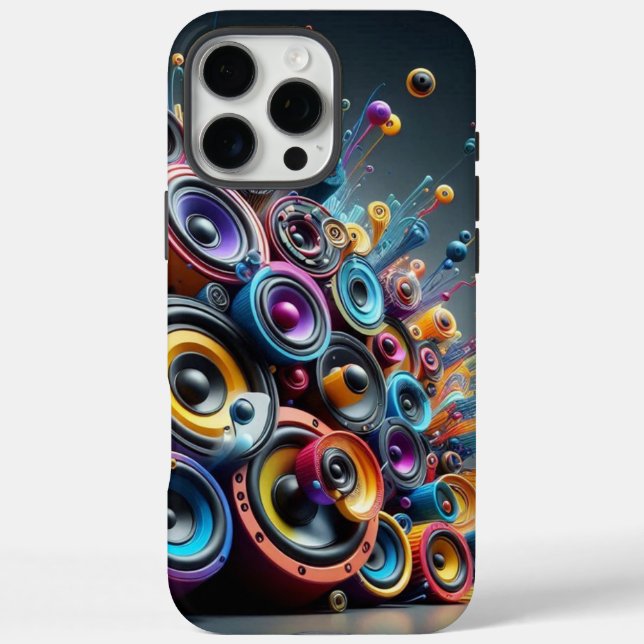 Lautsprecherwand iPhone 16 Pro Max Hülle (Rückseite)