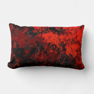 Lava Abstrakt Lendenkissen