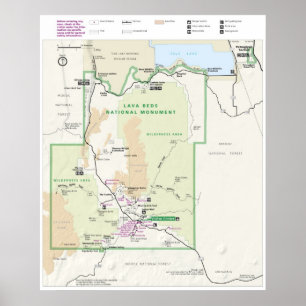 Lava Beds National Monument Poster