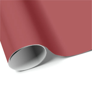 Lava Falls Red Solid Color Print, Burgundy Geschenkpapier