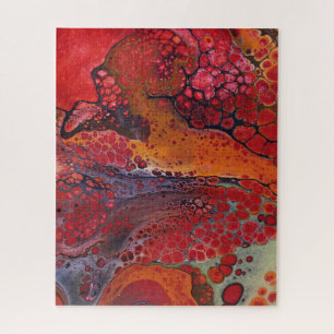 Lava Fire Levels Puzzle, 16" x 20", 520 Stück