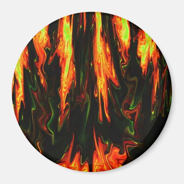 Lava Flames .... Magnet (Vorne)