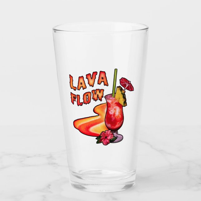 Lava Flow Glas (Vorderseite)