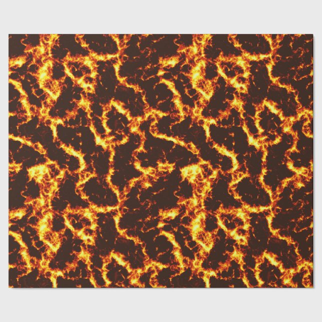 Lava Geschenkpapier (Saum)