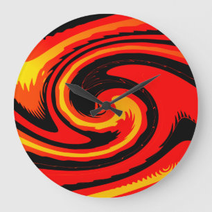Lava   große wanduhr