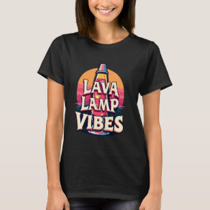 Lava Lamp Retro Ästhetische Psychedelische Groovy  T-Shirt