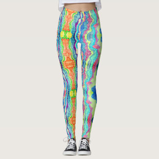 Lava-Lampe Leggings