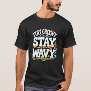Lava-Lampe Retro-Ästhetik psychedelische groovy Vi T-Shirt