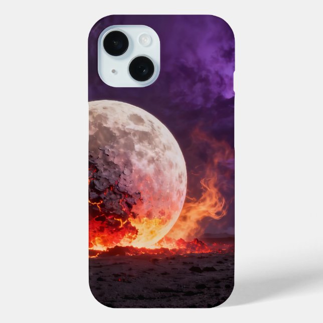 Lava-Mond-Handyhülle Case-Mate iPhone Hülle (Rückseite)