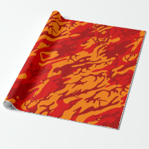 Lava Red Camouflage