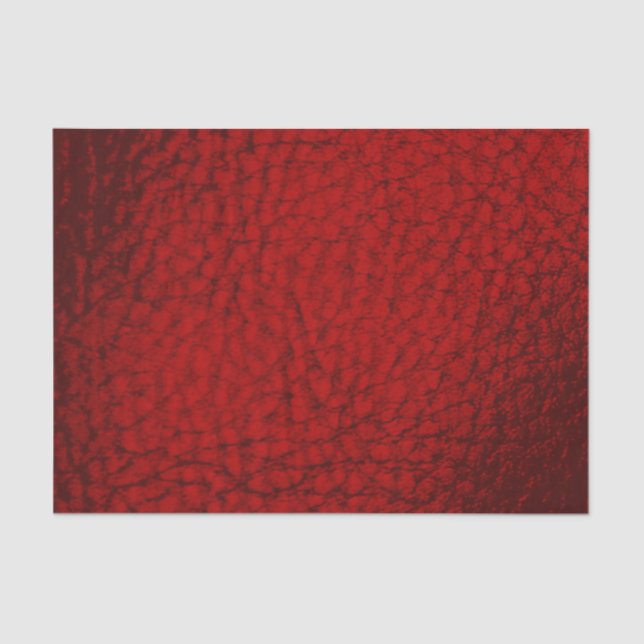 Lava Red Imitats Leather Seidenpapier (Vorderseite)