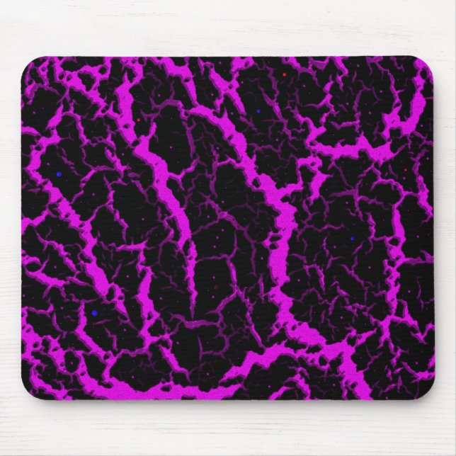 Lava - Rosa Mousepad (Vorne)
