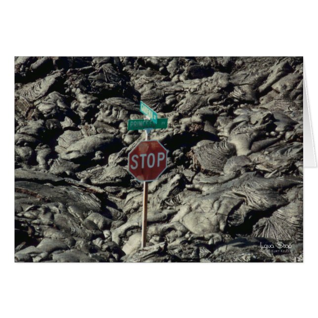 Lava Stopp Foto (Vorderseite (Horizontal))