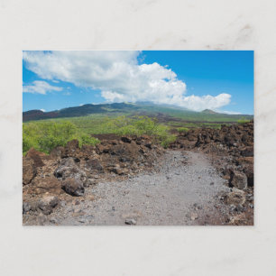 Lava und Berglandschaft entlang des Hoapili-Weges Postkarte