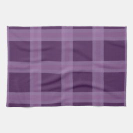 Lava- und Lila-Plaid-Wandtücher Handtuch