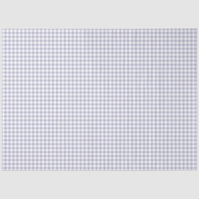 Lava & White Gingham Musterpapier Seidenpapier (Vorderseite)