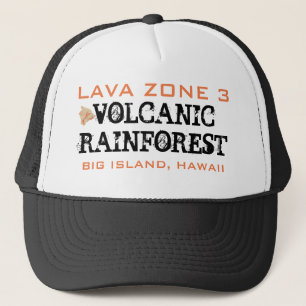 LAVA ZONE 3 BIG INSEL, HAWAII TRUCKERKAPPE