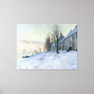 Lavacourt Sun und Schnee Leinwanddruck