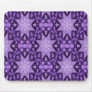 Lavaflätter-Schneeflocken.. Mousepad