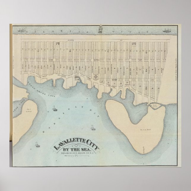 Lavallette City by Sea, Squan Beach, NJ Poster (Vorne)