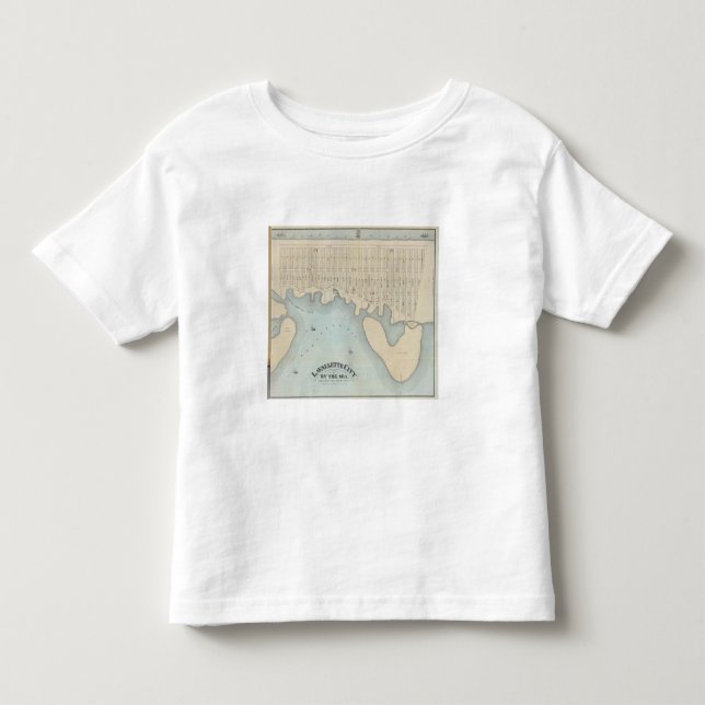 Lavallette Stadt durch das Meer, Squan Strand, NJ Kleinkind T-shirt (Vorderseite)