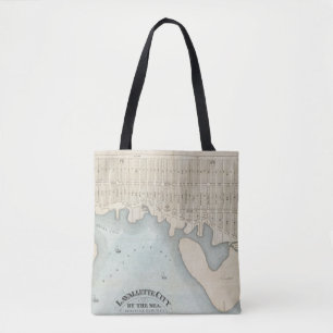 Lavallette Stadt durch das Meer, Squan Strand, NJ Tasche