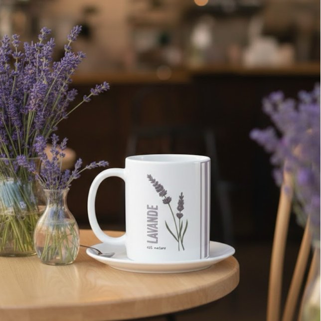 Lavande est. Nature Kaffeetasse (Von Creator hochgeladen)