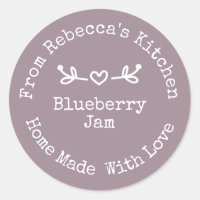 Lavande Faite avec Amour  | Étiquette de conservat