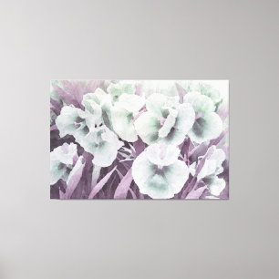 *~* Lavande florale TV2 toile étirée Impression