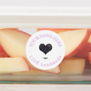 Lavande Logo personnalisé étiquettes alimentaire