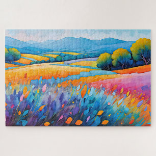 "Lavande Serenité" weite Landschaft Provence