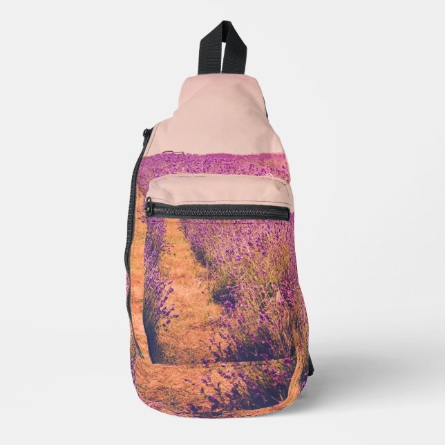 Lavander Crossbody Bag (Vorderseite)