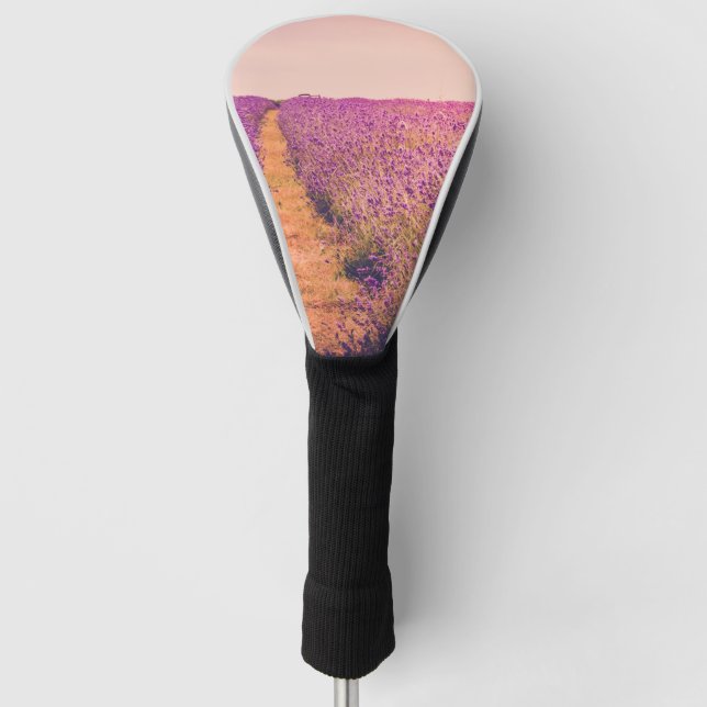 Lavander Golf Headcover (Vorderseite)